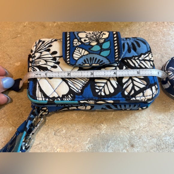 Vera Bradley Blue Bayou Smartphone Wristlet Wallet (retired) - Picture 11 of 12